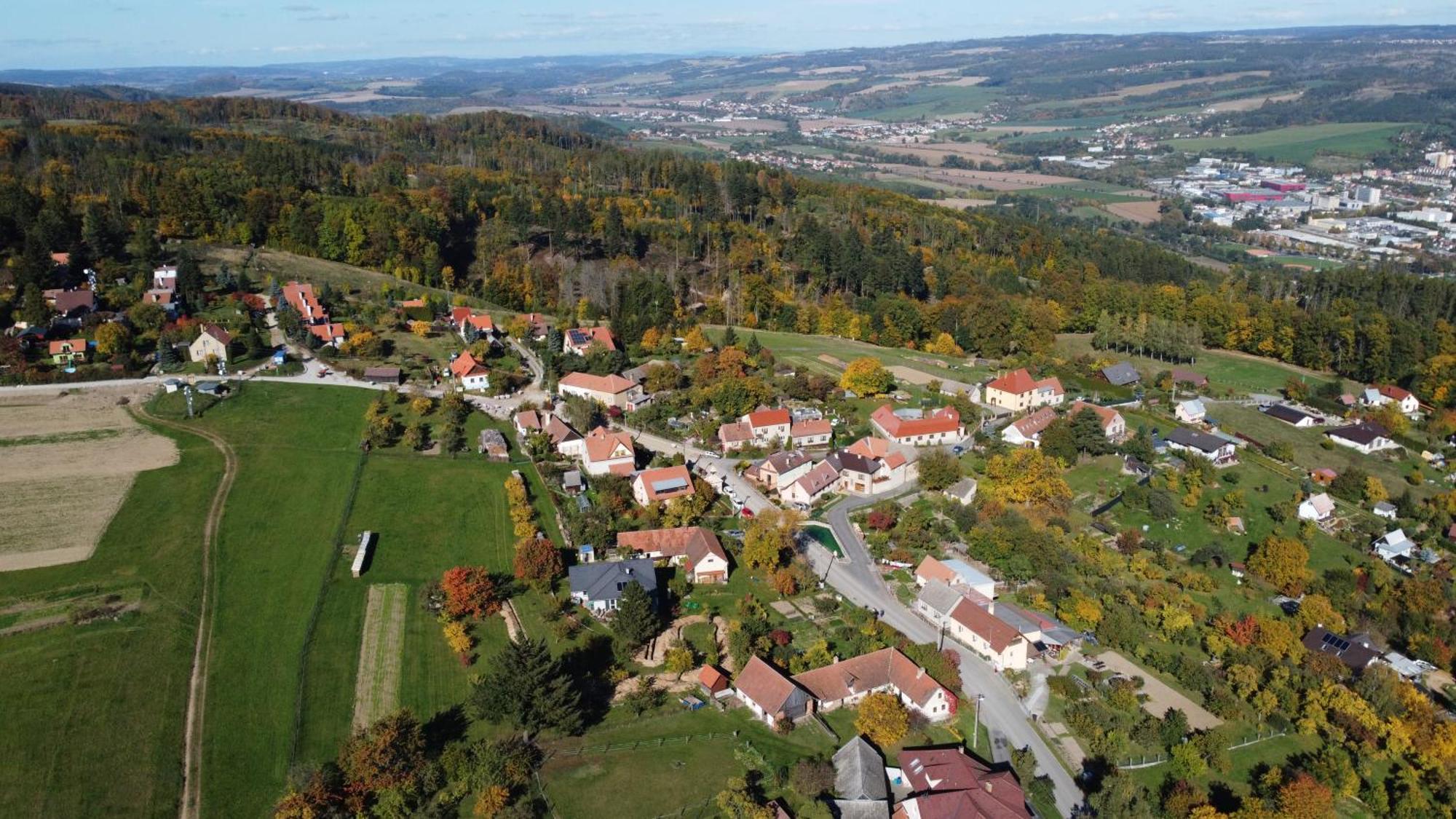 Penzion U Strakateho Kone Бланско Экстерьер фото